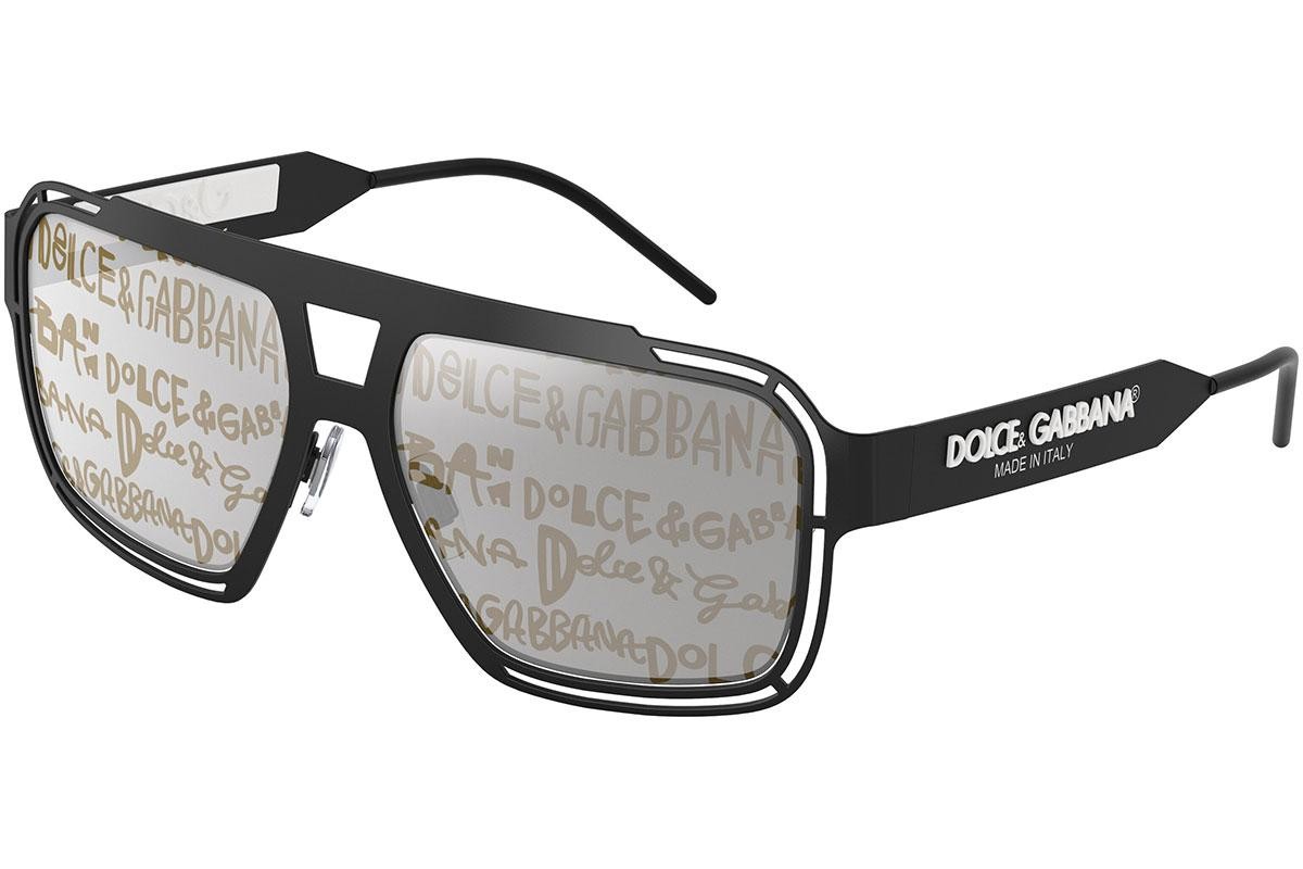 Dolce%20&%20Gabbana%20DG2270%20(1106K1)%2057%20|%20Unisex%20Logolu%20Güneş%20Gözlüğü